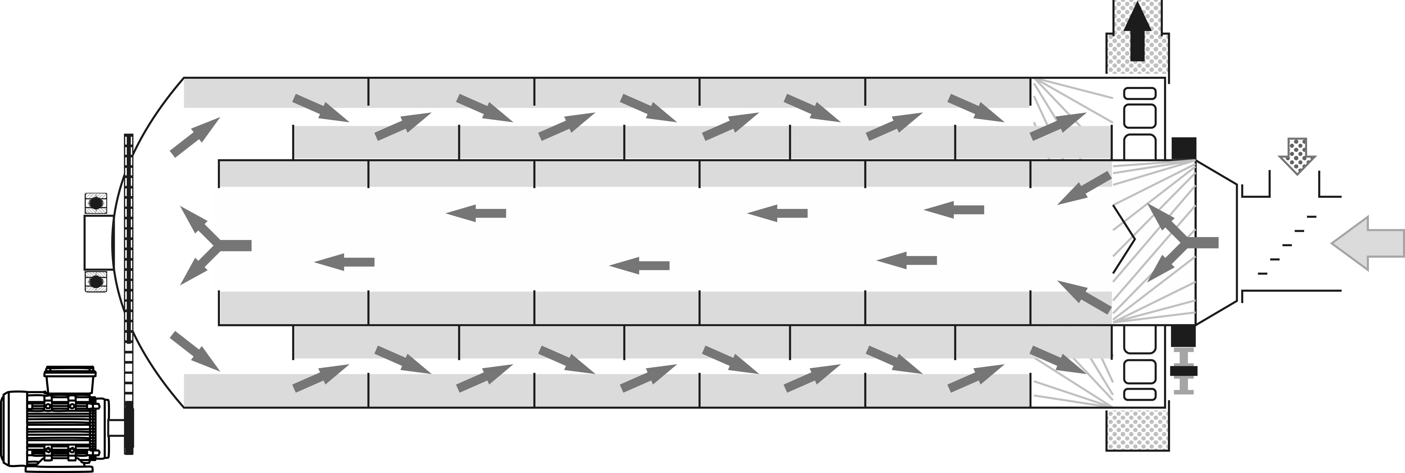 огромный двухпроходной сушильный барабан для биомассы