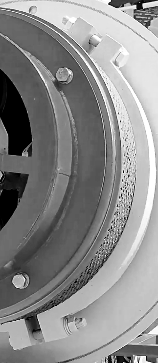 ring clamps for securing the pellet mill die