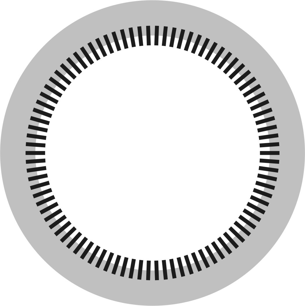 Сменная решетка в разрезе